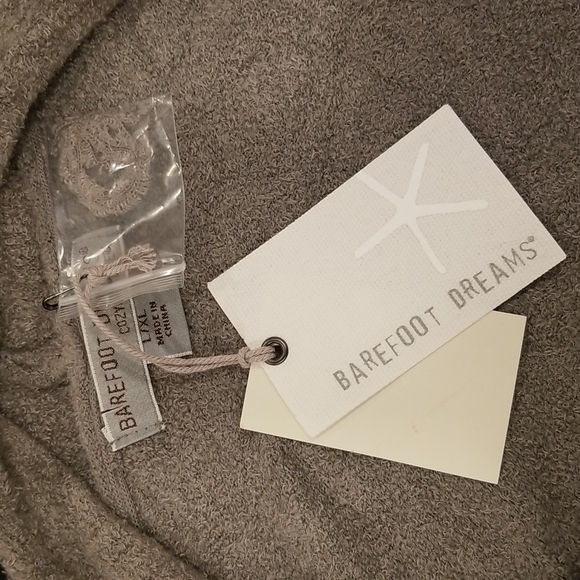 BAREFOOT DREAMS CozyChic Lite Ombre Calypso Wrap Cardigan Loden Carbon L/XL NWT - Picture 13 of 16